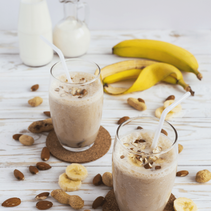 Bananen-Nuss-Smoothie für den Start in den Tag